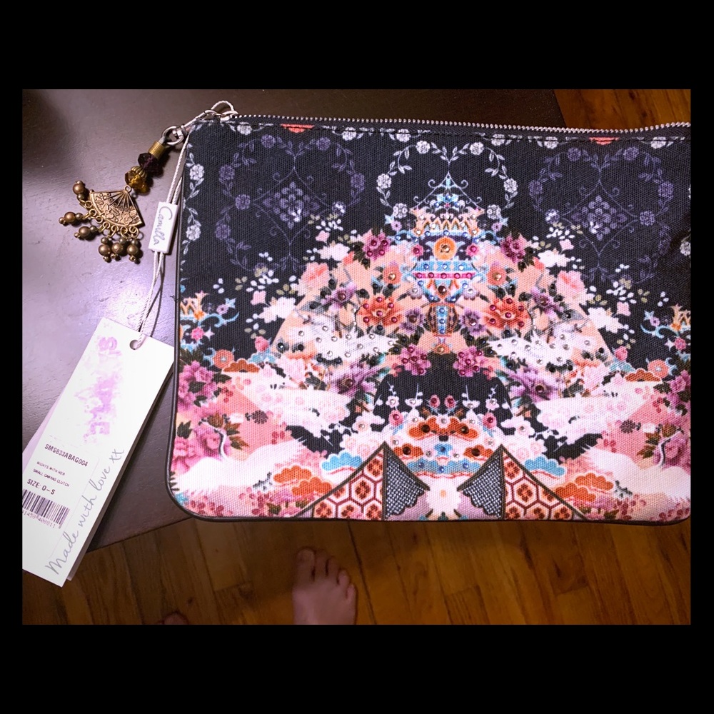 Camilla “nights with her” clutch